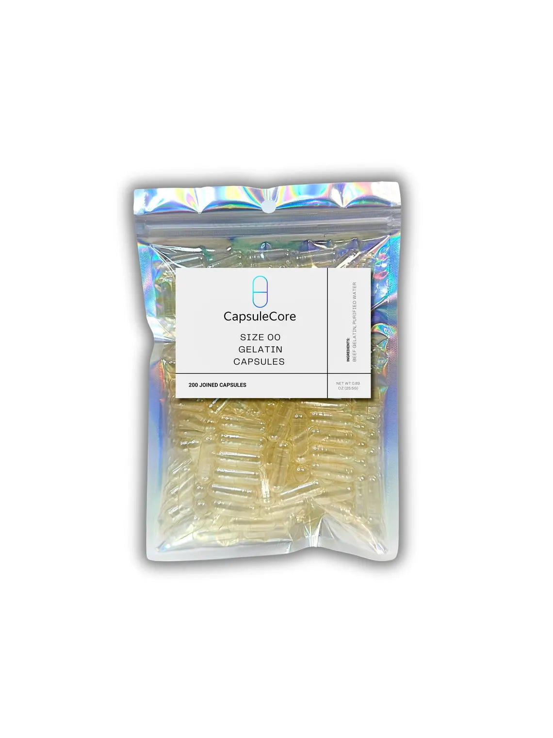 #00 Clear Gelatin Capsules