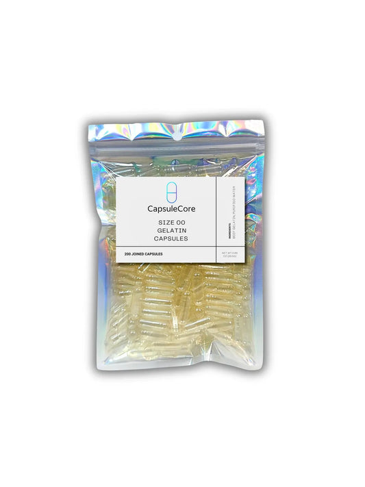 #00 Clear Gelatin Capsules