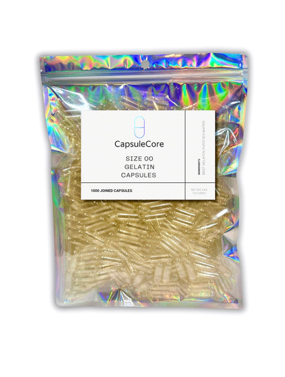 #00 Clear Gelatin Capsules